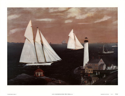 New London Light From The Northeast by William C. Gooding Pricing Limited Edition Print image