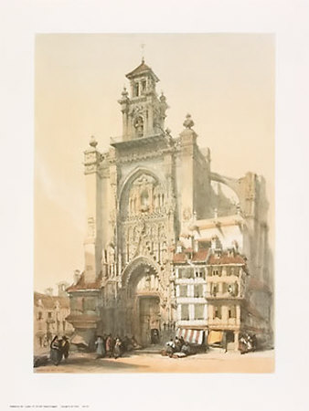 Spain, San Jago, Xeres by David Roberts Pricing Limited Edition Print image