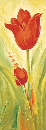 Tulipano Rosso by Annabella Baretti Pricing Limited Edition Print image