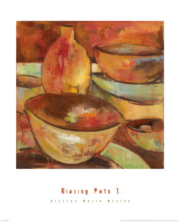 Glazing Pots I by Jillian David Pricing Limited Edition Print image
