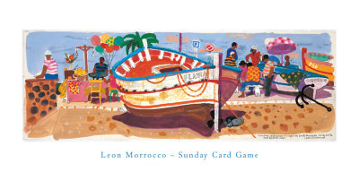 Sunday Card Game by Leon Morrocco Pricing Limited Edition Print image