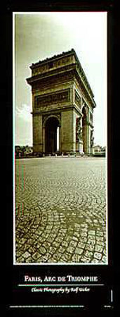 Paris, Arc De Triomphe by Ralph Uicker Pricing Limited Edition Print image