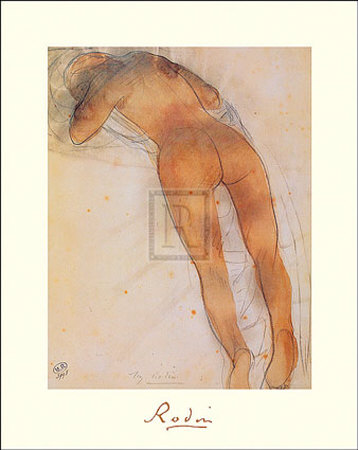 Femme Nue A Plat Ventre by Auguste Rodin Pricing Limited Edition Print image