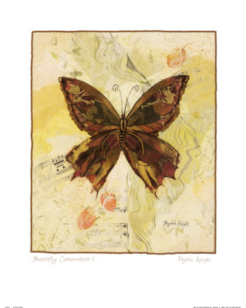 Butterfly I by Phyllis Knight Pricing Limited Edition Print image