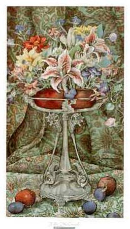 Victorian Flowers Ii by Julie Mccarroll Pricing Limited Edition Print image