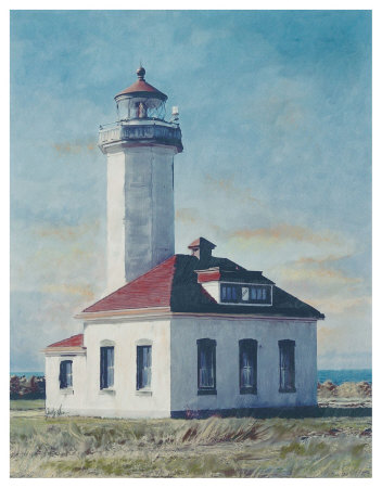 Pt. Wilson, Port Townsend by Judy Horn Pricing Limited Edition Print image