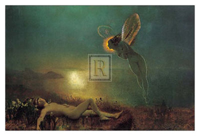 Endymion On Mount Latmos, 1879 by John Atkinson Grimshaw Pricing Limited Edition Print image