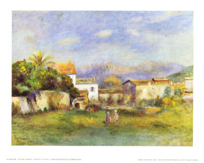 View Of Cagnes by Pierre-Auguste Renoir Pricing Limited Edition Print image