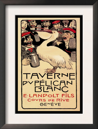 Taverne Du Pelican Blanc by Henry-Claudius Forestier Pricing Limited Edition Print image