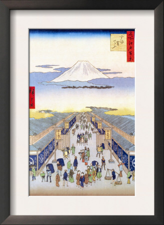 Merchants by Ando Hiroshige Pricing Limited Edition Print image