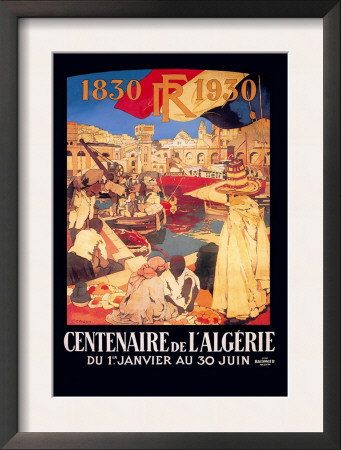 Centenaire De L'algerie: 1830-1930 by Leon Cavvy Pricing Limited Edition Print image
