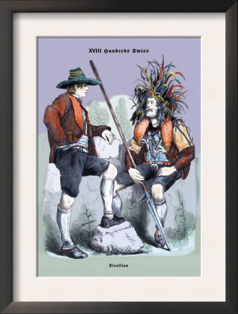 Tirollian Swiss, 19Th Century by Richard Brown Pricing Limited Edition Print image