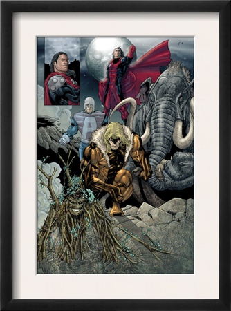 X-Men #162 Group: Sabretooth, Avalanche, Mamomax, Exodus And Black Tom by Salvador Larroca Pricing Limited Edition Print image
