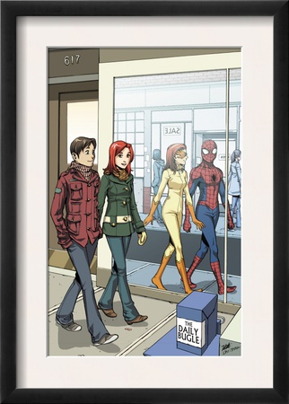 Spider-Man Loves Mary Jane #18 Cover: Spider-Man by David Hahn Pricing Limited Edition Print image