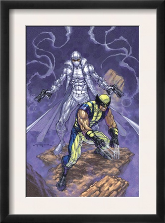 Weapon X #23 Cover: Wolverine And Agent Zero by Andy Park Pricing Limited Edition Print image