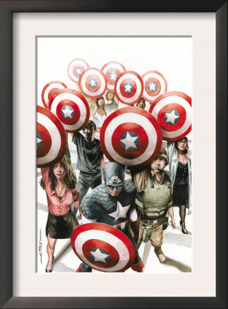 Captain America: The Chosen #6 Cover: Captain America by Mitchell Breitweiser Pricing Limited Edition Print image