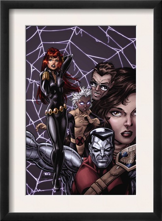 X-Men Forever #12 Cover: Black Widow, Colossus And Storm by Tom Grummett Pricing Limited Edition Print image