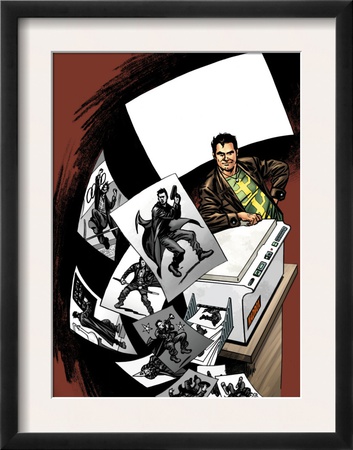 Madrox #4 Cover: Madrox Charging by David Lloyd Pricing Limited Edition Print image