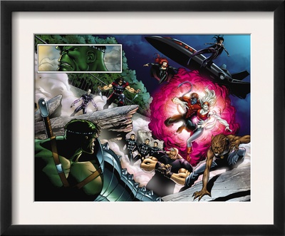 World War Hulk: X-Men #2 Group: Hulk by Andrea Di Vito Pricing Limited Edition Print image