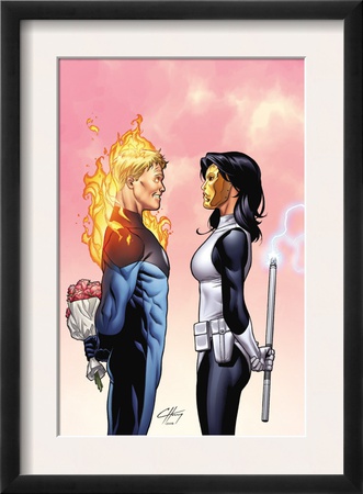 Marvel Adventures Fantastic Four #45 Cover: Thor And Gauntlet by Clayton Henry Pricing Limited Edition Print image