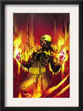 The Immortal Iron Fist #17 Cover: Iron Fist by Travel Foreman Pricing Limited Edition Print image