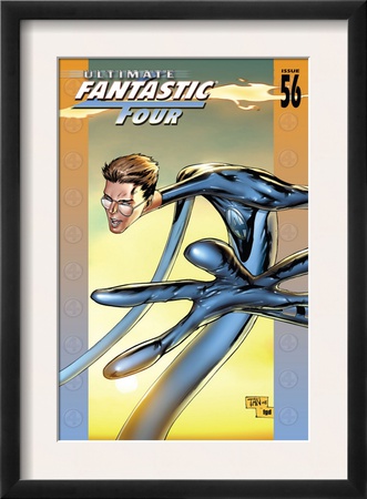Ultimate Fantastic Four #56 Cover: Mr. Fantastic Fighting by Billy Tan Pricing Limited Edition Print image