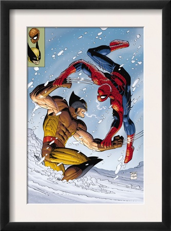 What If? Spider-Man Vs. Wolverine #1 Cover: Spider-Man And Wolverine by John Romita Jr. Pricing Limited Edition Print image