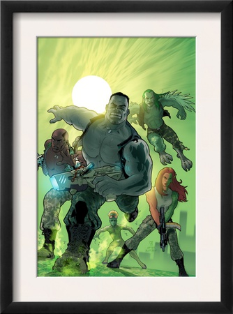 World War Hulk: Gamma Corps #1 Cover: Griffin, Prodigy, Mess, Mr. Gideon And Grey by Stephane Roux Pricing Limited Edition Print image