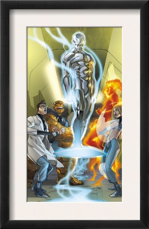 Ultimate Fantastic Four #43 Cover: Mr. Fantastic by Pasqual Ferry Pricing Limited Edition Print image