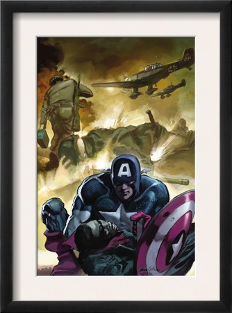 Captain America #601 Cover: Captain America by Gene Colan Pricing Limited Edition Print image
