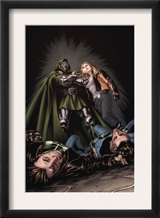X-Factor #201 Cover: Miller, Layla And Dr. Doom by David Yardin Pricing Limited Edition Print image