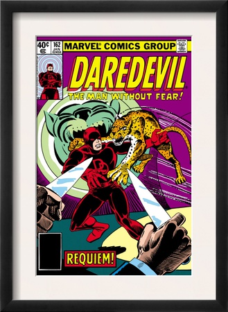 Daredevil #162 Cover: Daredevil Fighting by Steve Ditko Pricing Limited Edition Print image