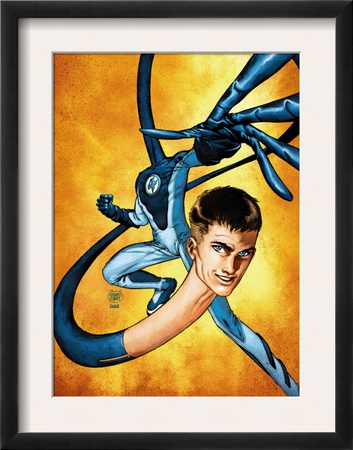 Ultimate Fantastic Four #2 Cover: Mr. Fantastic by Mike Wieringo Pricing Limited Edition Print image