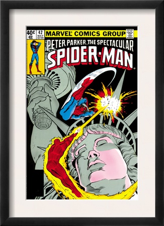 The Spectacular Spider-Man Cover: Spider-Man, Peter Parker, And Human Torch by Mike Zeck Pricing Limited Edition Print image