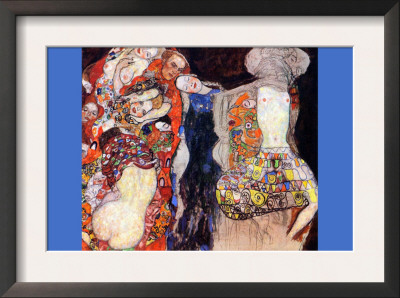 Adorn The Bride With Veil And Wreath by Gustav Klimt Pricing Limited Edition Print image