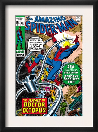 Amazing Spider-Man #88 Cover: Spider-Man And Doctor Octopus by John Romita Sr. Pricing Limited Edition Print image