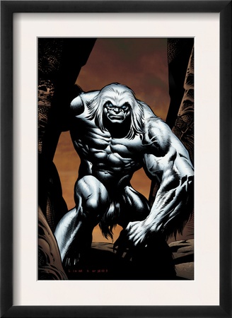Exiles #32 Cover: Sasquatch by James Calafiore Pricing Limited Edition Print image