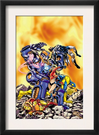 Avengers #17 Cover: Wasp, Justice And Warbird by Jerry Ordway Pricing Limited Edition Print image