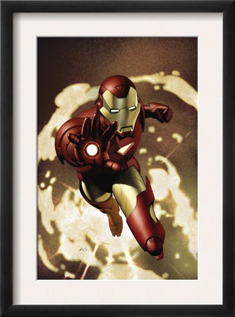 Iron Man #4 Cover: Iron Man by Adi Granov Pricing Limited Edition Print image