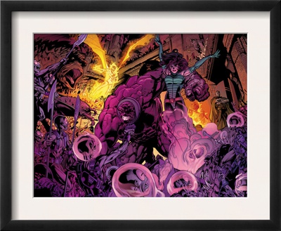Fantatic Four: House Of M #1 Group: Fantastic Four by Scot Eaton Pricing Limited Edition Print image