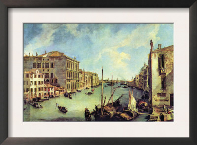 Grand Canal At San Vio by Canaletto Pricing Limited Edition Print image