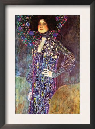 Portrait Of Emily Fidge by Gustav Klimt Pricing Limited Edition Print image