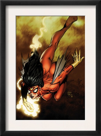 New Avengers #4 Cover: Spider Woman by David Finch Pricing Limited Edition Print image