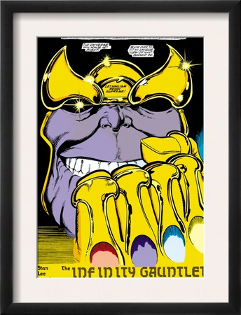 Infinity Gauntlet #2 Headshot: Thanos by George Perez Pricing Limited Edition Print image
