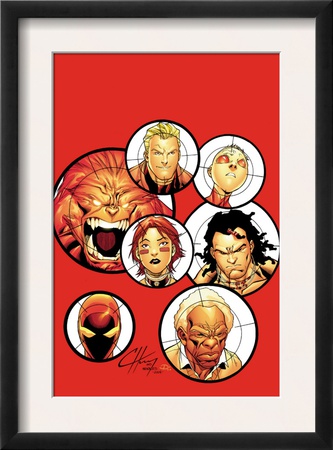 Alpha Flight #12 Cover: Yukon Jack, Puck, Sasquatch, Vindicator And Alpha Flight by Clayton Henry Pricing Limited Edition Print image