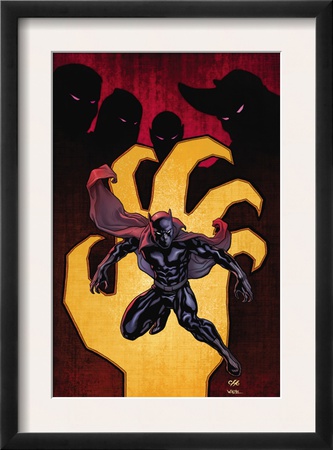 Black Panther #3 Cover: Black Panther by John Romita Jr Pricing Limited Edition Print image