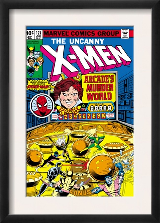 Uncanny X-Men #123 Cover: Arcade by John Byrne Pricing Limited Edition Print image