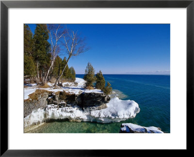 Cave Point Pk, Wisconsin by Todd Phillips Pricing Limited Edition Print image