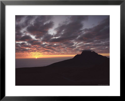 Sunrise Above Clouds At 5000 Meters, Mt. Kilimanja by Keith Levit Pricing Limited Edition Print image