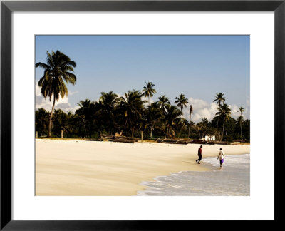 People Walking On Beach South Of Dar Es Salaam, Tanzania by Ariadne Van Zandbergen Pricing Limited Edition Print image
